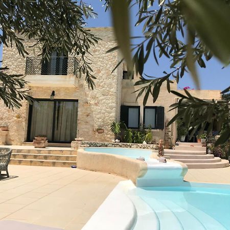 Olive House Traditional Villa With Pool Сітія Екстер'єр фото
